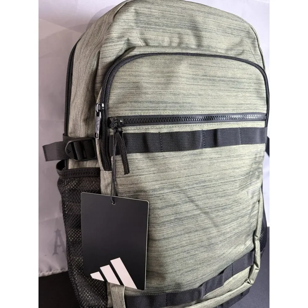 Adidas Core Advantage 4 Backpack Two Tone Tent Green/Black NWT MSRP $70